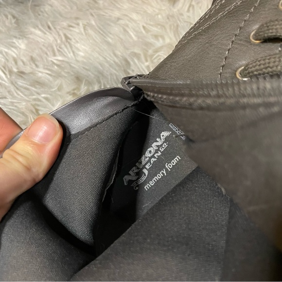 Arizona grey combat boots! NWOT size 8 - Picture 7 of 9